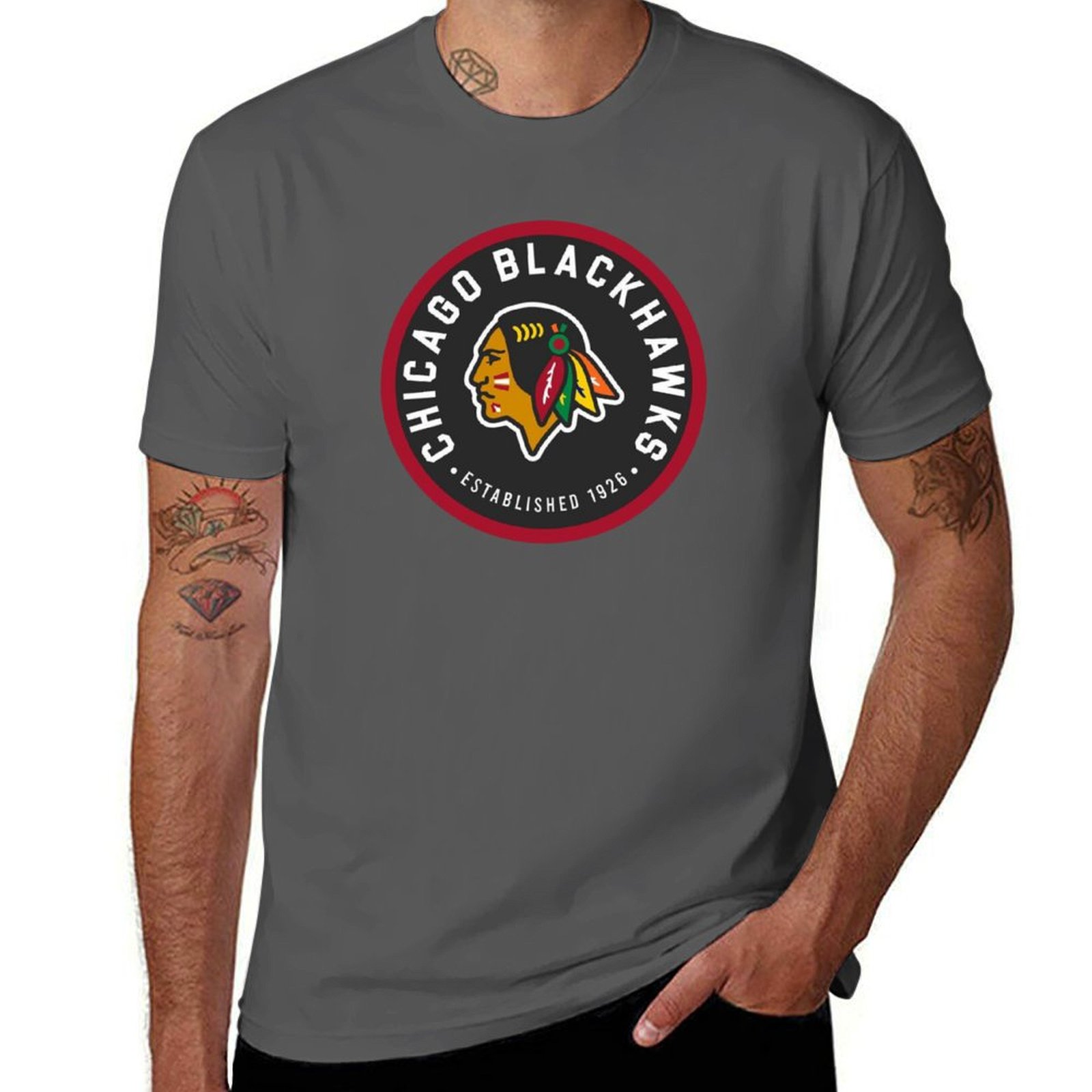 Street Fashion Chicago - Chicago Blackhawks 1926 T-Shirt custom shirt