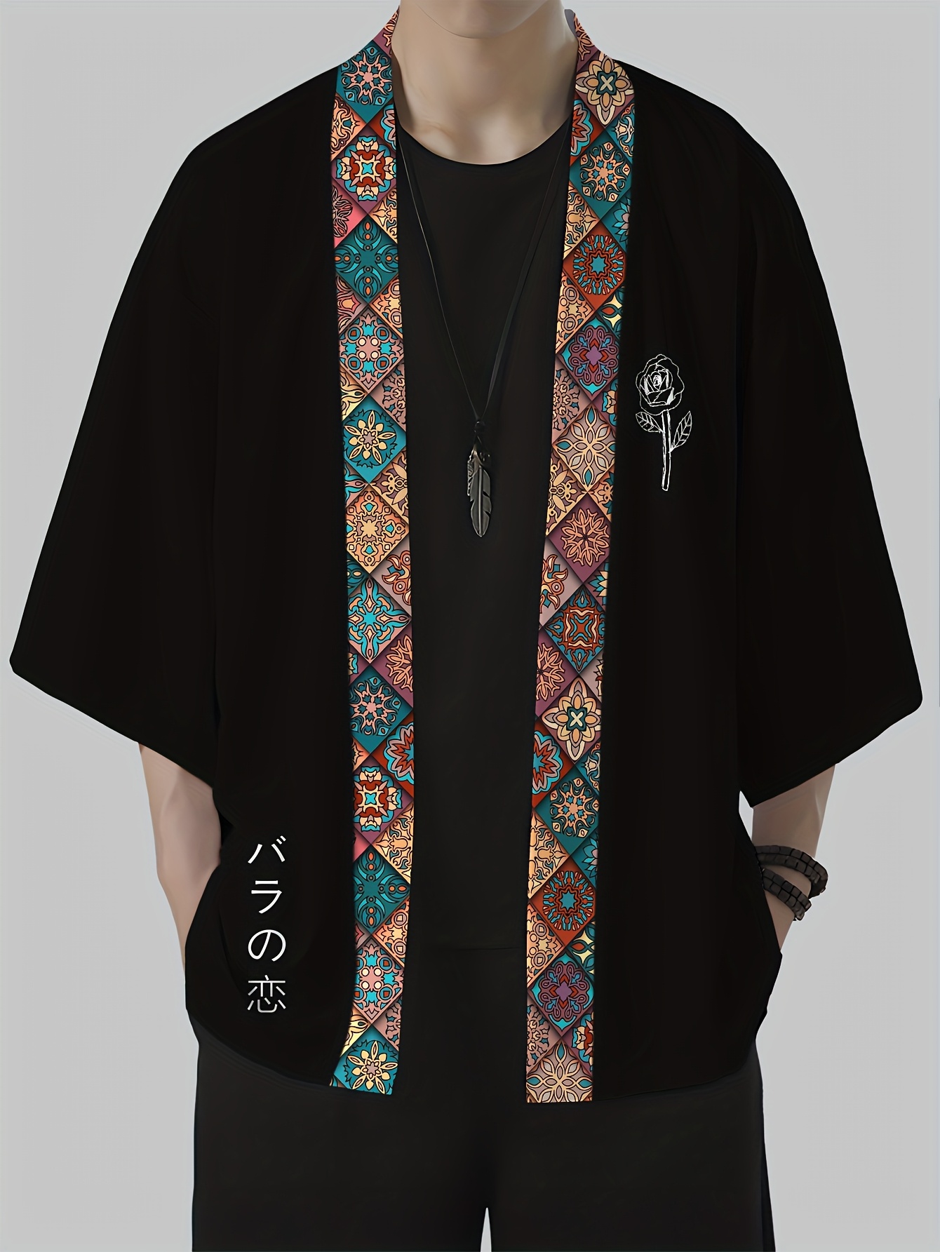 Street Fashion Kimono - 2026 Summer Men's Kimono 3D Printed