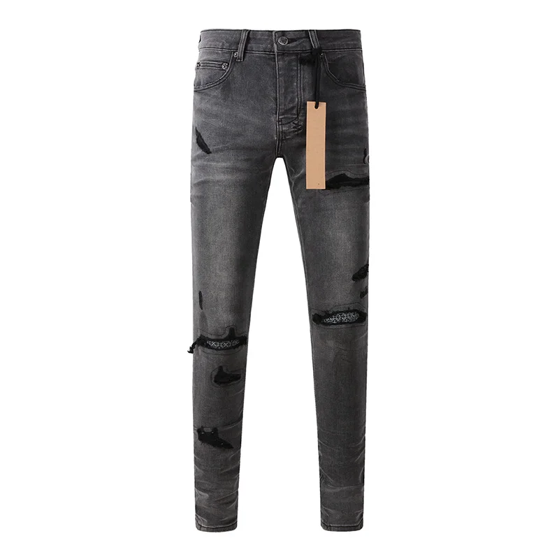 Men's High Street Distressed A - Distressed Jean Rip avis et prix