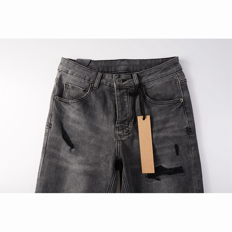 Men's High Street Distressed A - Distressed Jean Rip avis et prix
