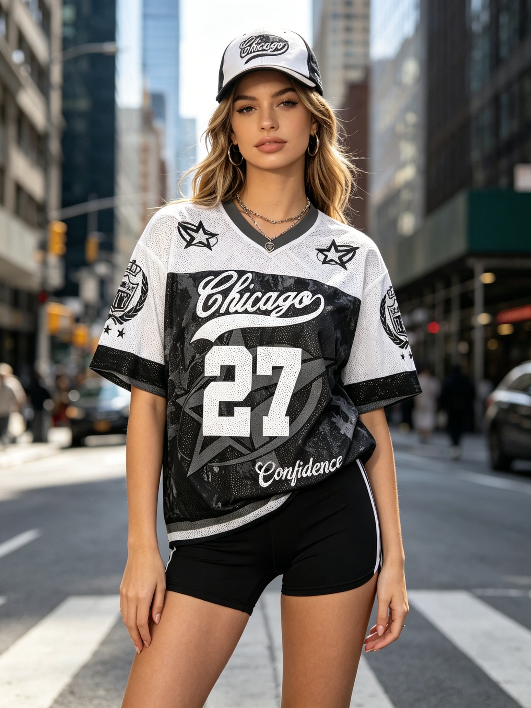 Women's Summer T Shirt Chicago - Street Fashion Chicago avis et prix