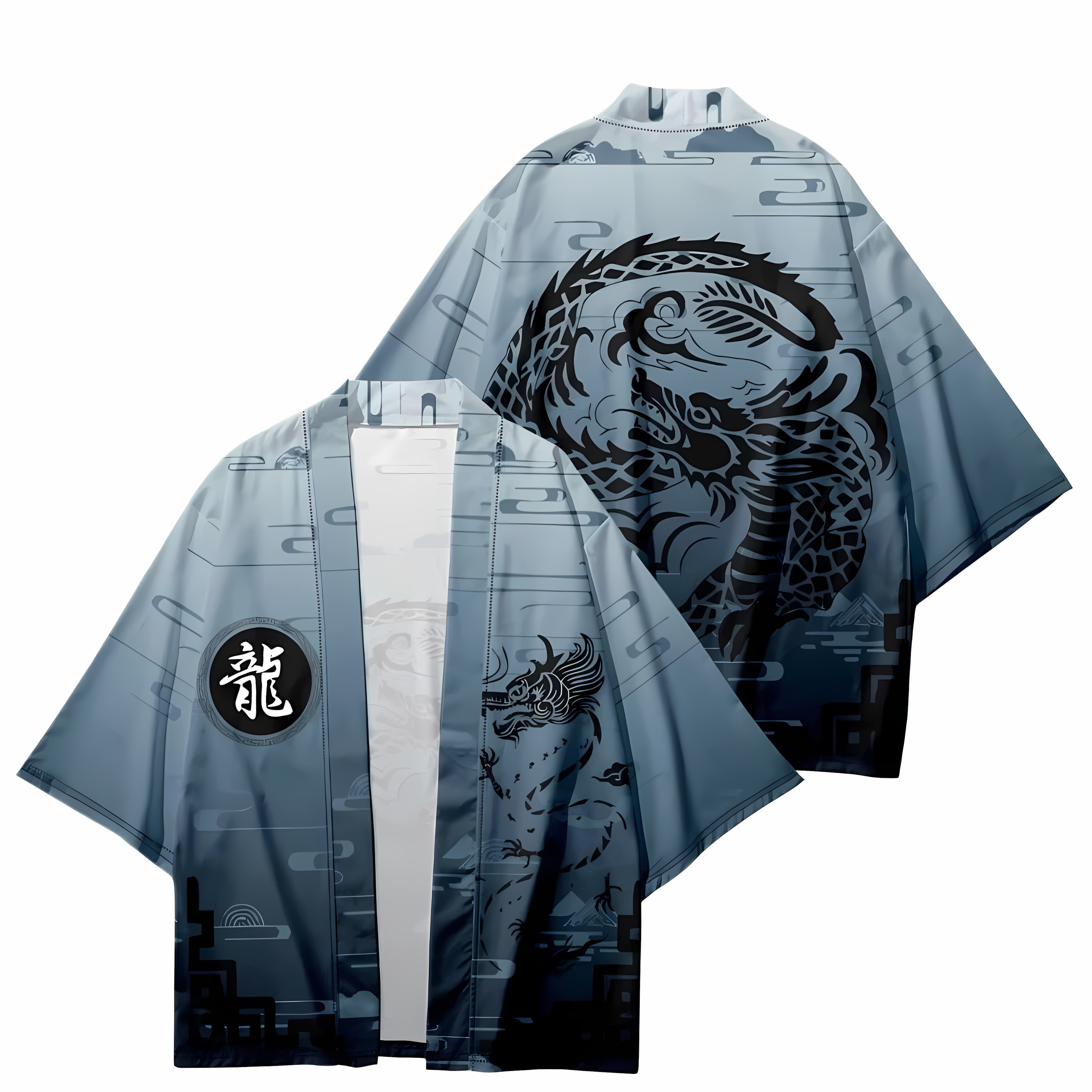 2026 Summer New Men's Kimono w - Street Fashion Kimono avis et prix