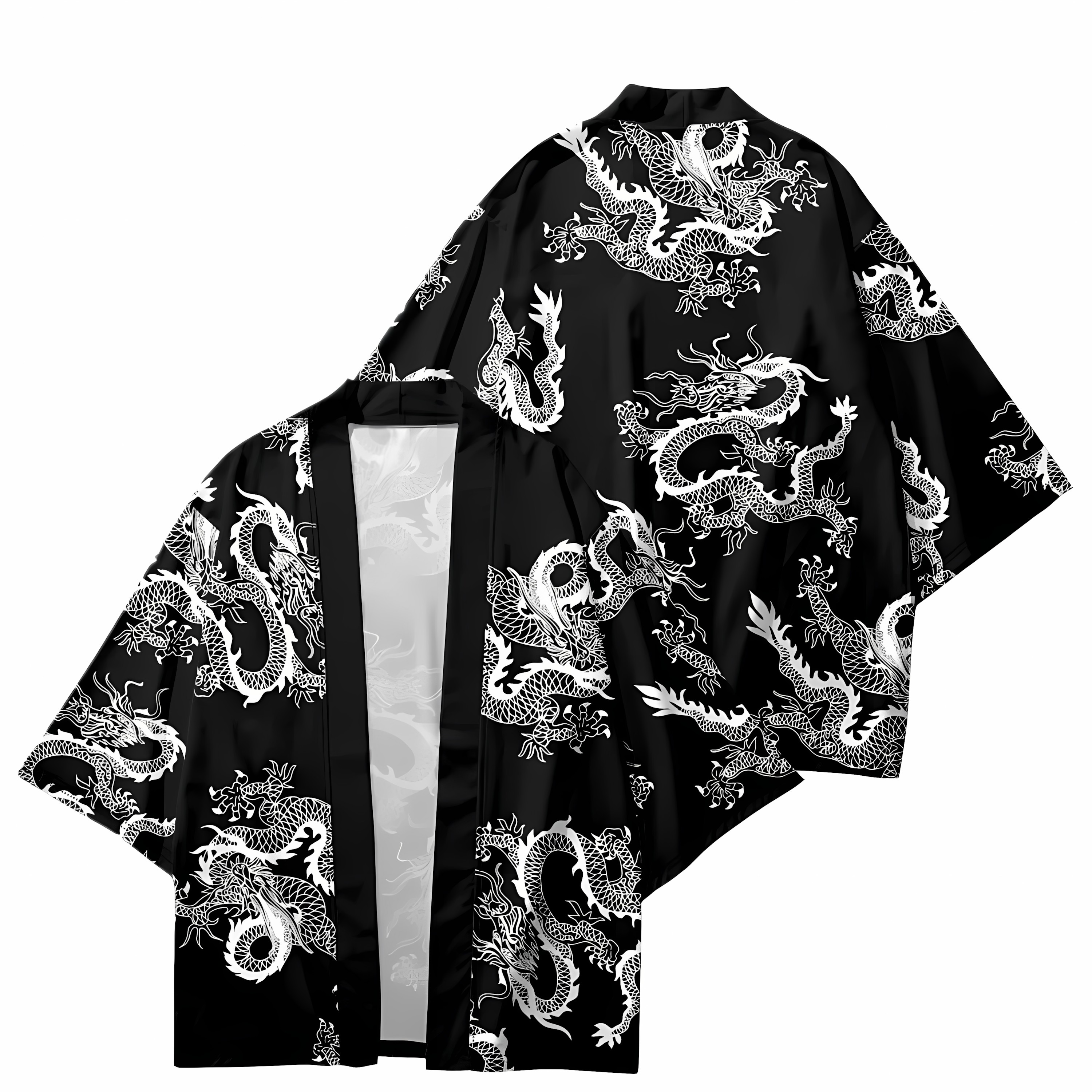 2026 Summer New Men's Kimono w - Street Fashion Kimono avis et prix