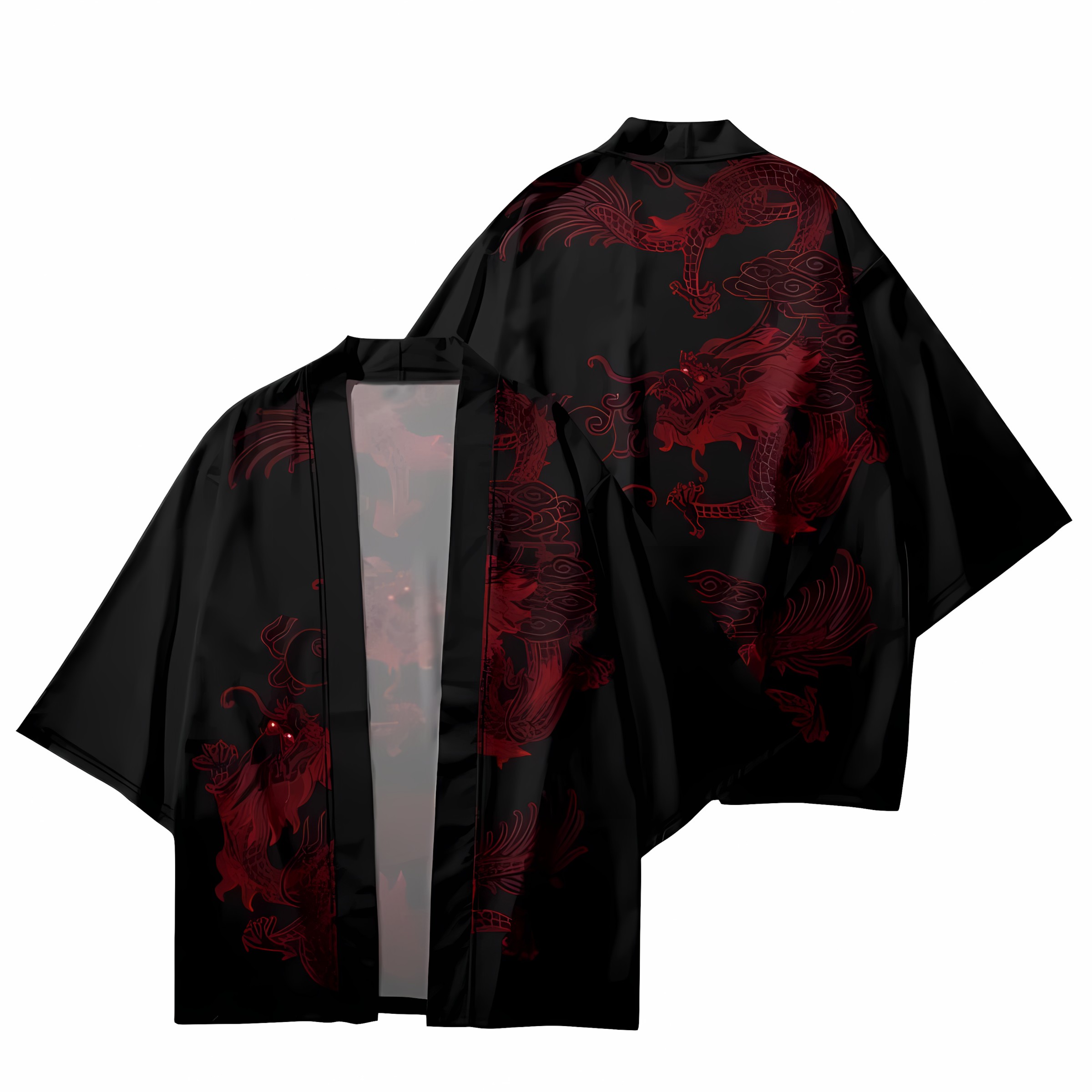 2026 Summer New Men's Kimono w - Street Fashion Kimono avis et prix