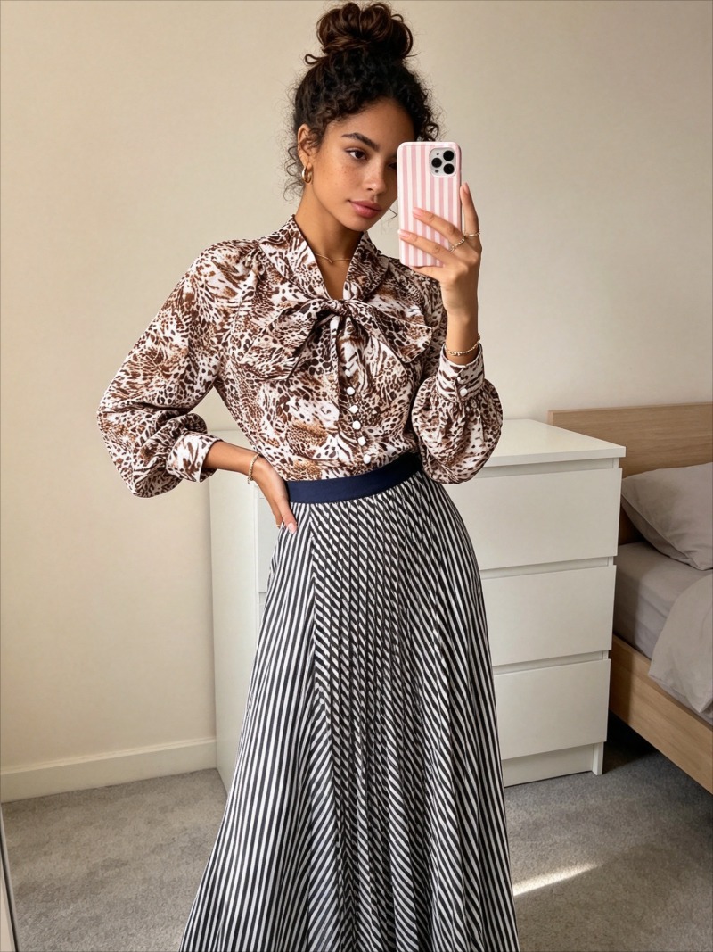 New Fashion Light Mature Leopa - Korean Street Fashion Female avis et prix