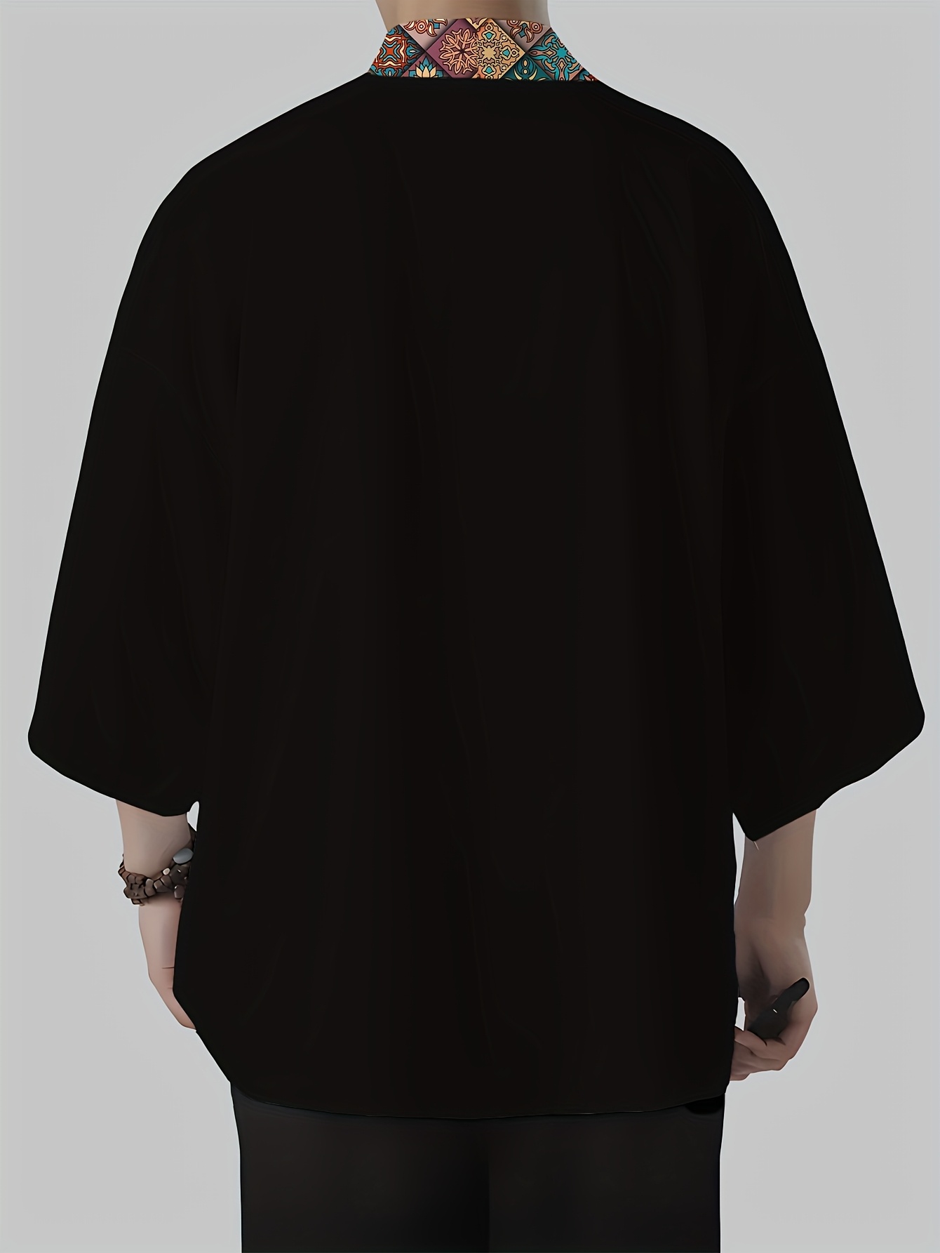 2026 Summer Men's Kimono 3D Pr - Street Fashion Kimono avis et prix