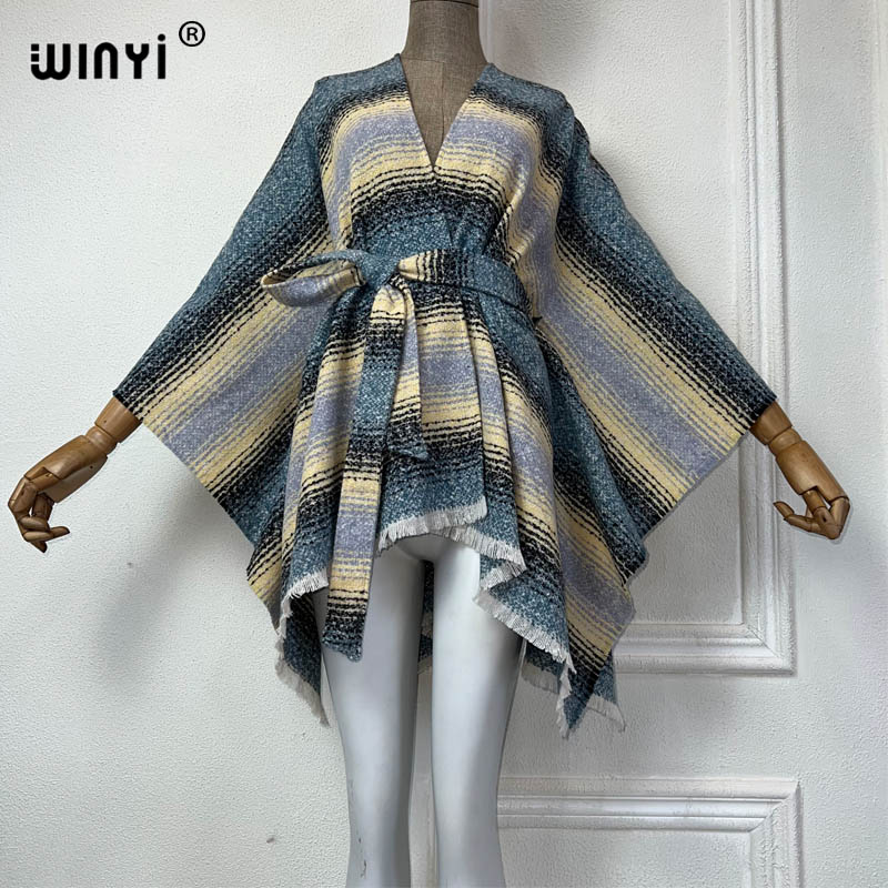 WINYI winter jacket for women  - Street Fashion Kimono avis et prix