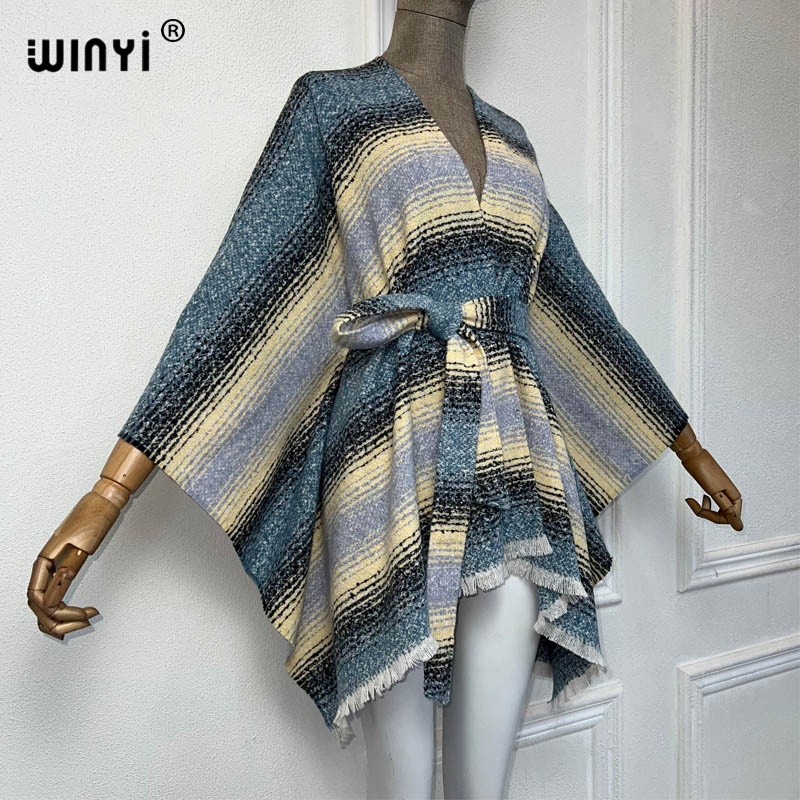 WINYI winter jacket for women  - Street Fashion Kimono avis et prix