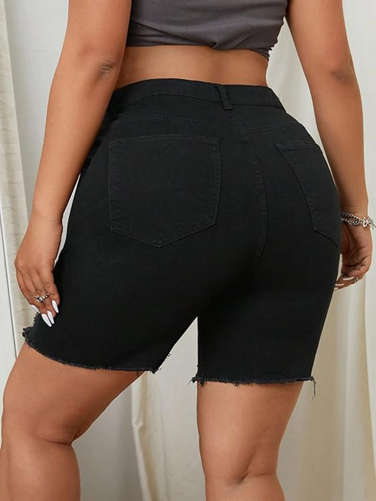 Plus Size Ripped Jeans for Wom - Distressed Jean Rip avis et prix