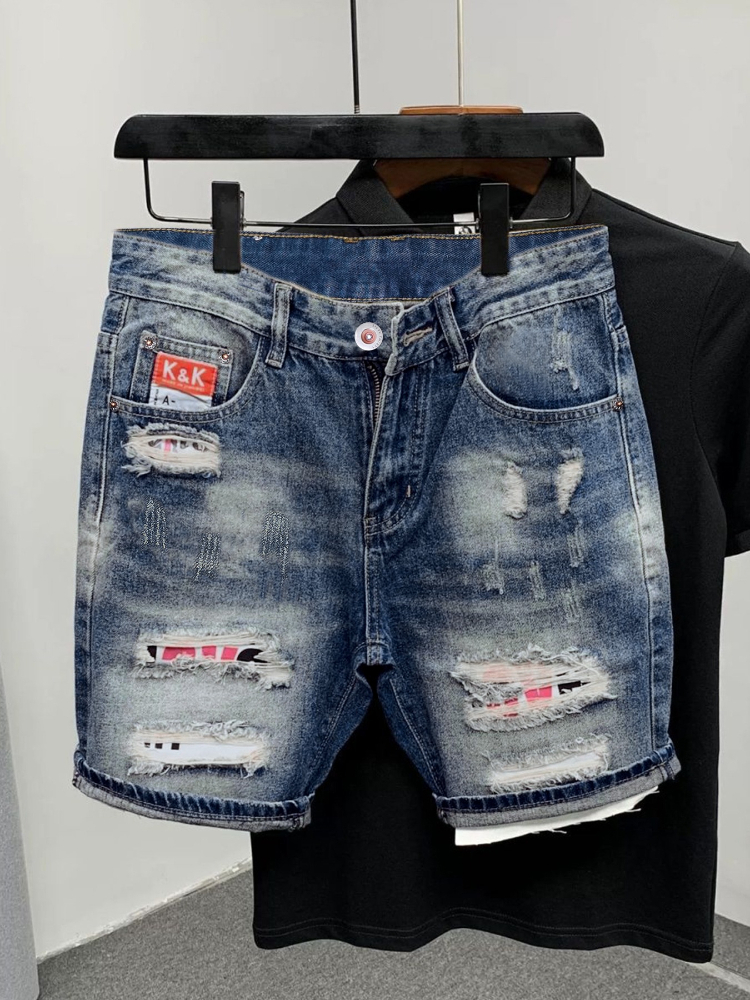 2026 Summer Ripped Straight Me - Street Fashion Brand avis et prix
