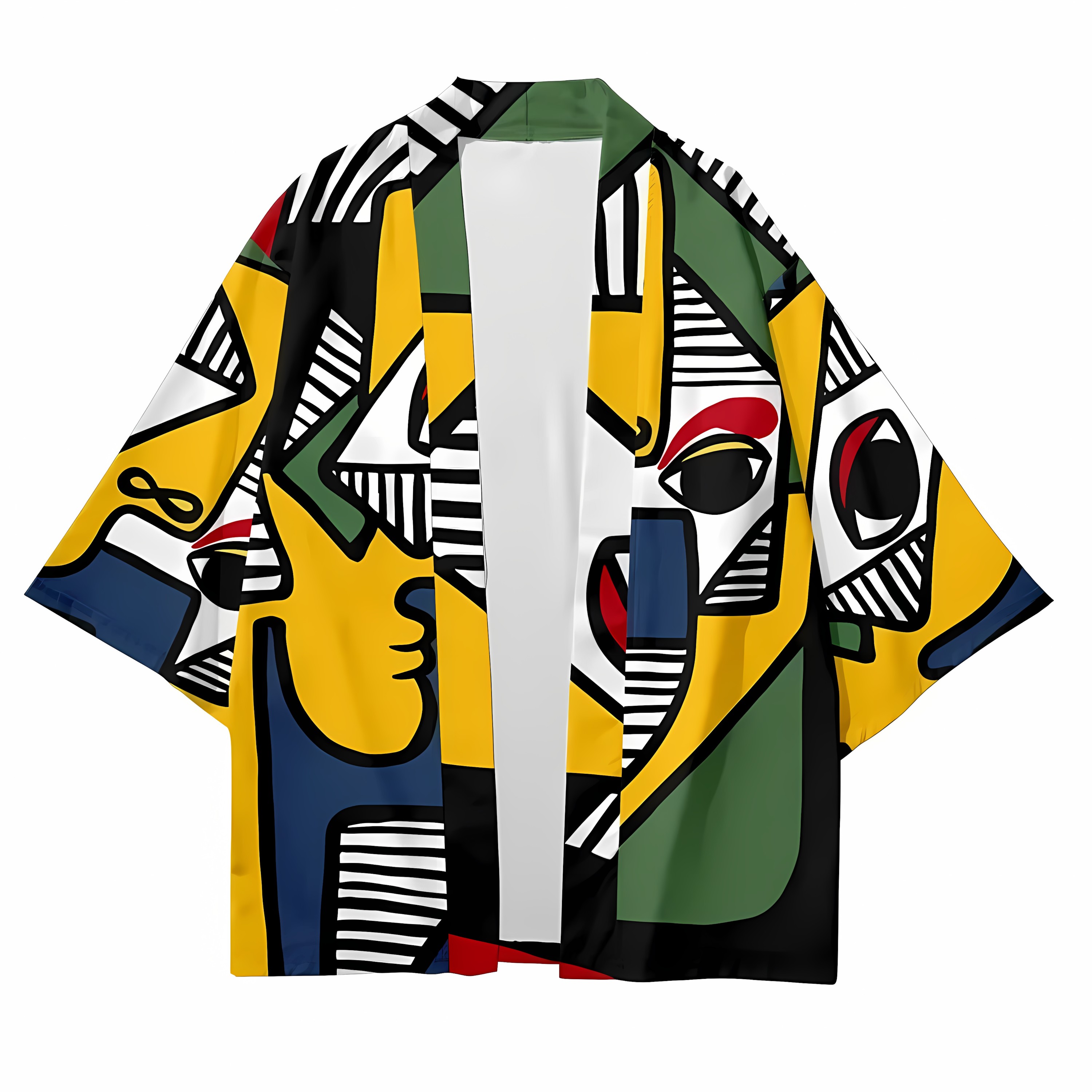 2026 Summer New Men's Kimono w - Street Fashion Kimono avis et prix