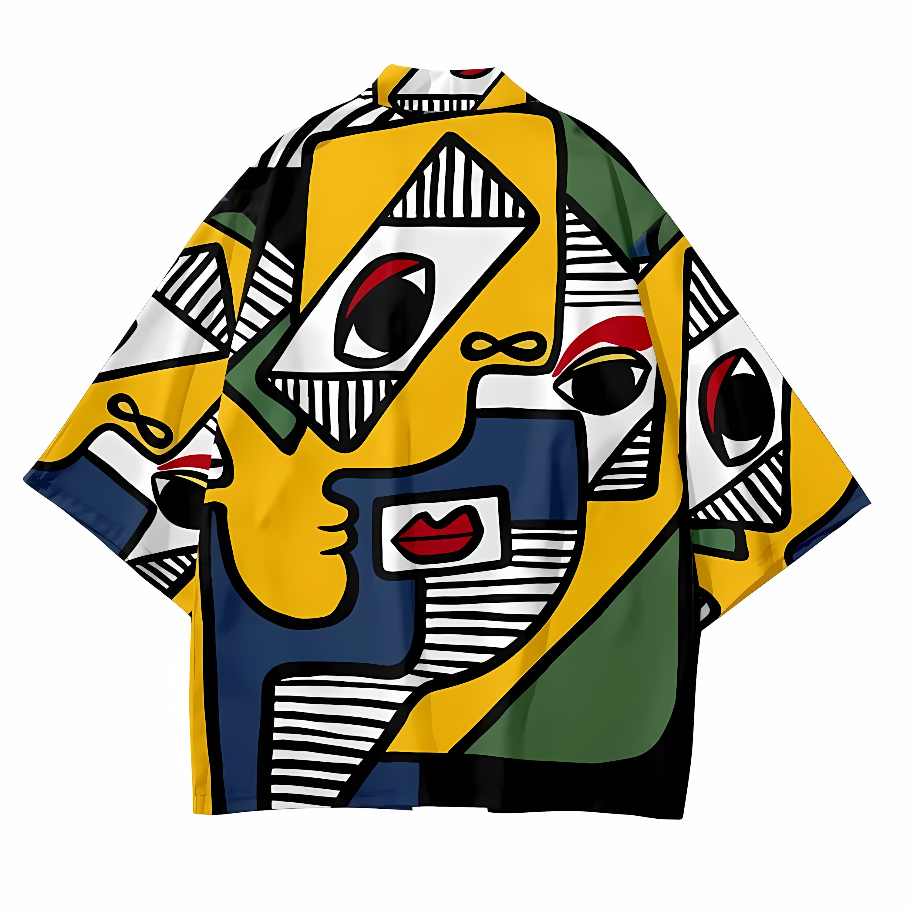 2026 Summer New Men's Kimono w - Street Fashion Kimono avis et prix