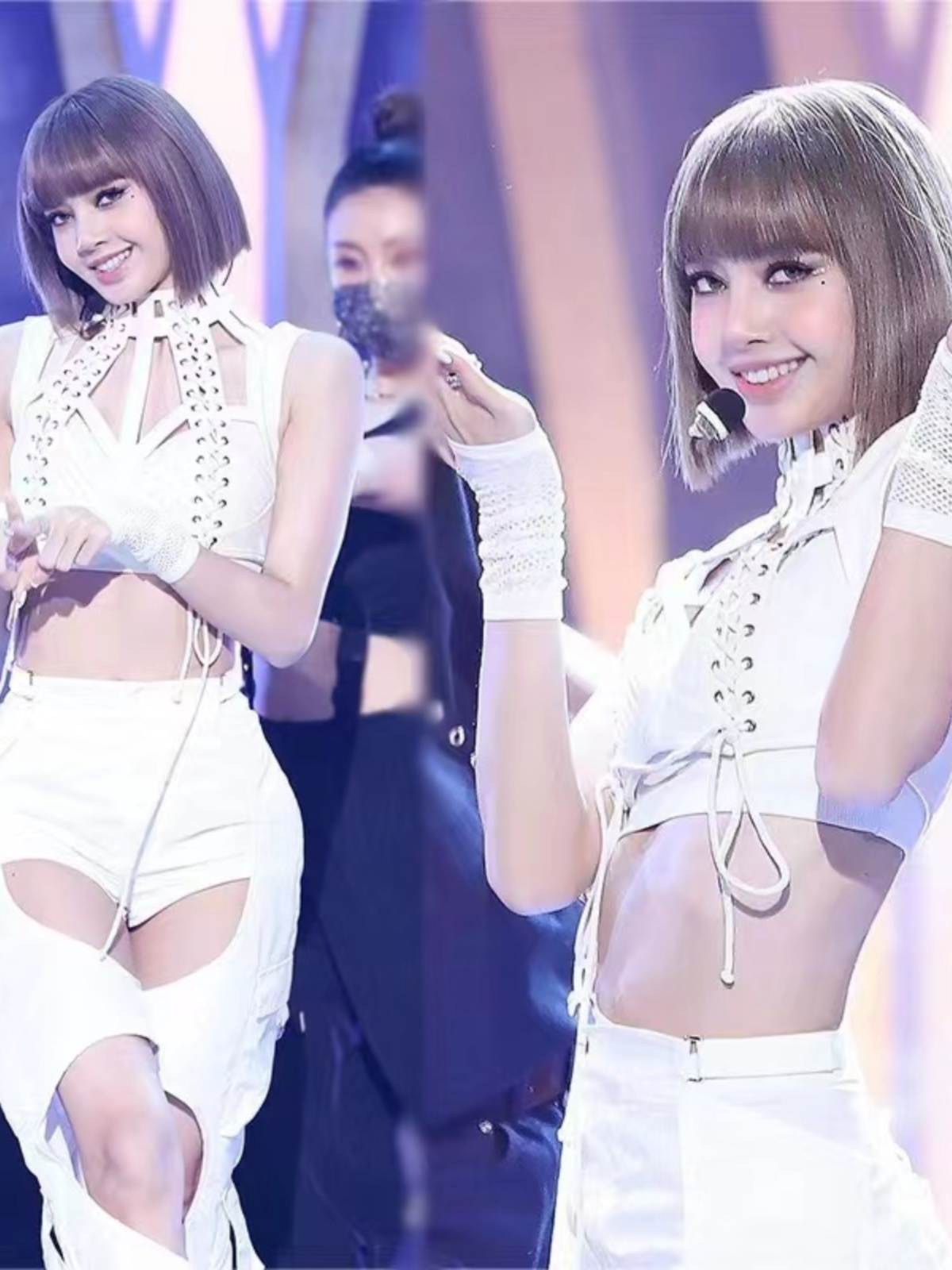 New  Female Group Dance Costum - Korean Street Fashion Female avis et prix
