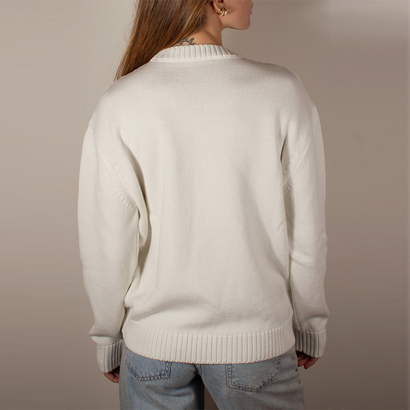 Spring Sweaters New Sweet Stre - Korean Street Fashion Female avis et prix