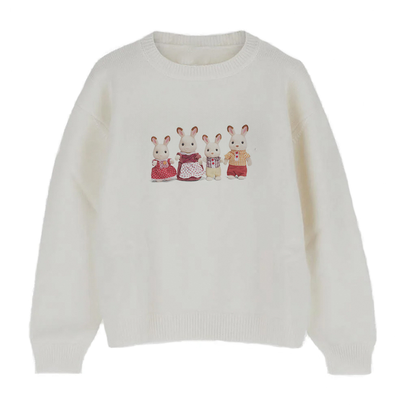 Spring Sweaters New Sweet Stre - Korean Street Fashion Female avis et prix