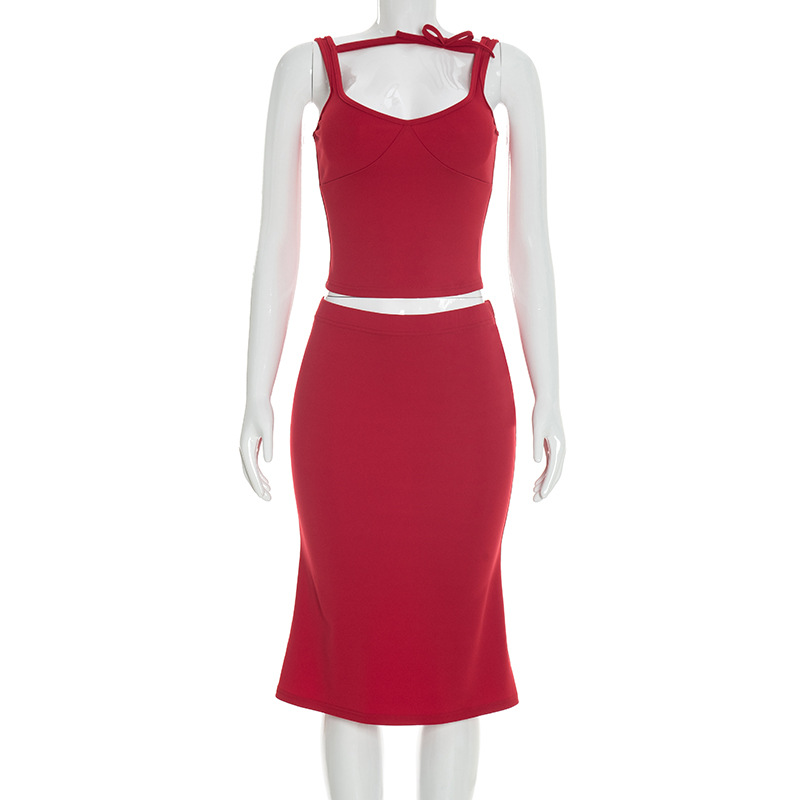 Women Solid High Street 2 Piec - Fashion Street Night avis et prix