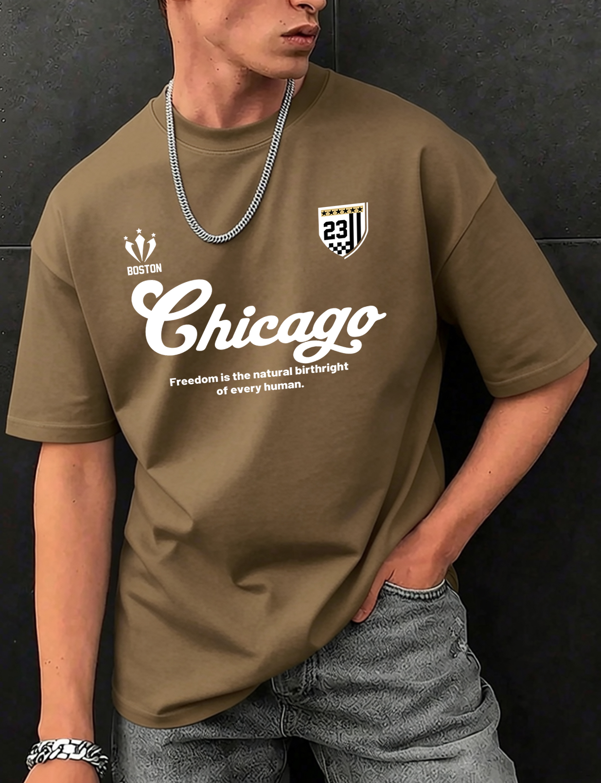 Boston Chicago Number 23 Print - Street Fashion Chicago avis et prix