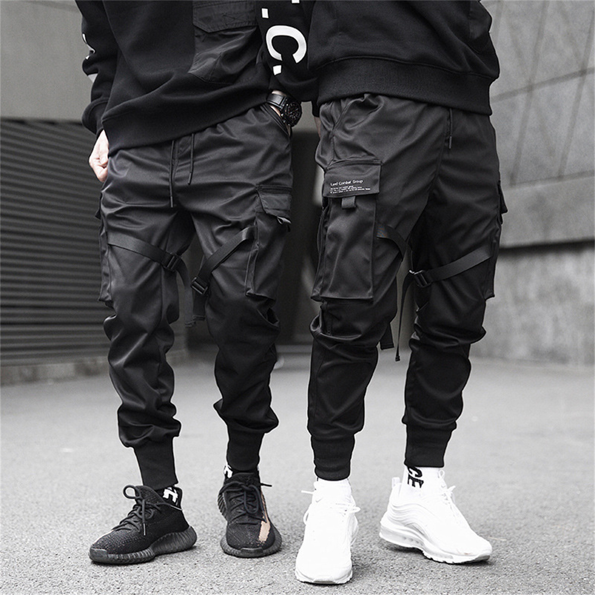 Black Hip Hop Cargo Pants Summ - Street Fashion Brand avis et prix