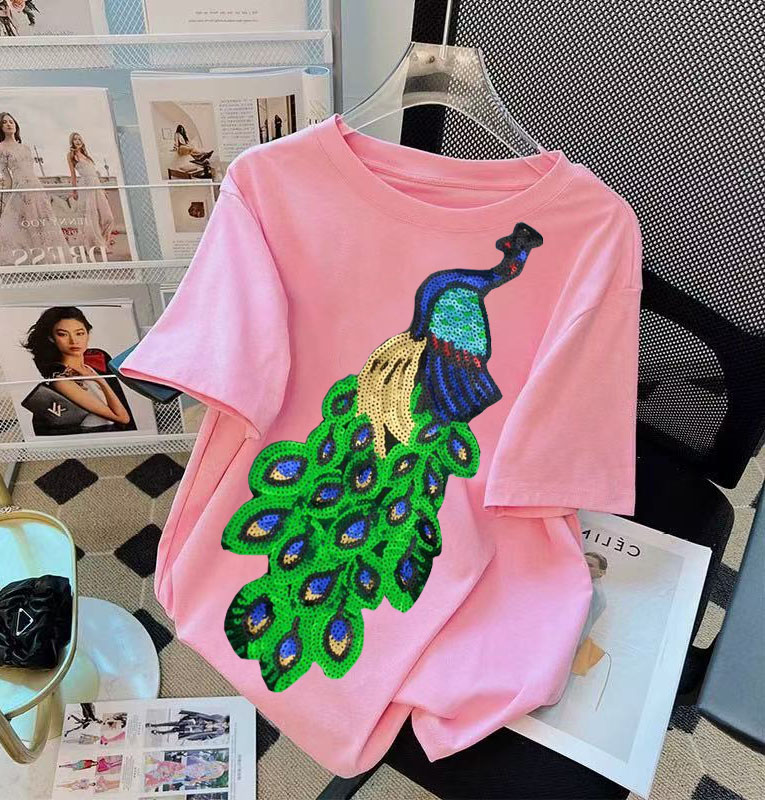 Korean Fashion Pink Embroidery - Korean Street Fashion Female avis et prix