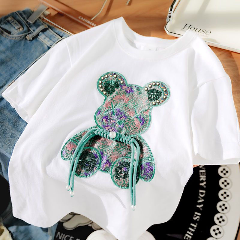 Korean Fashion Pink Embroidery - Korean Street Fashion Female avis et prix