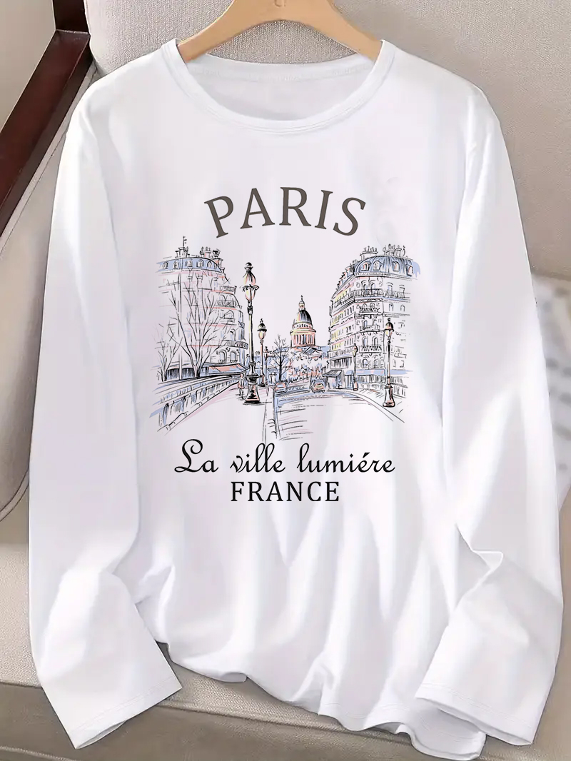 2025 Fashion Paris Letter Prin - Street Fashion Paris 2025 avis et prix