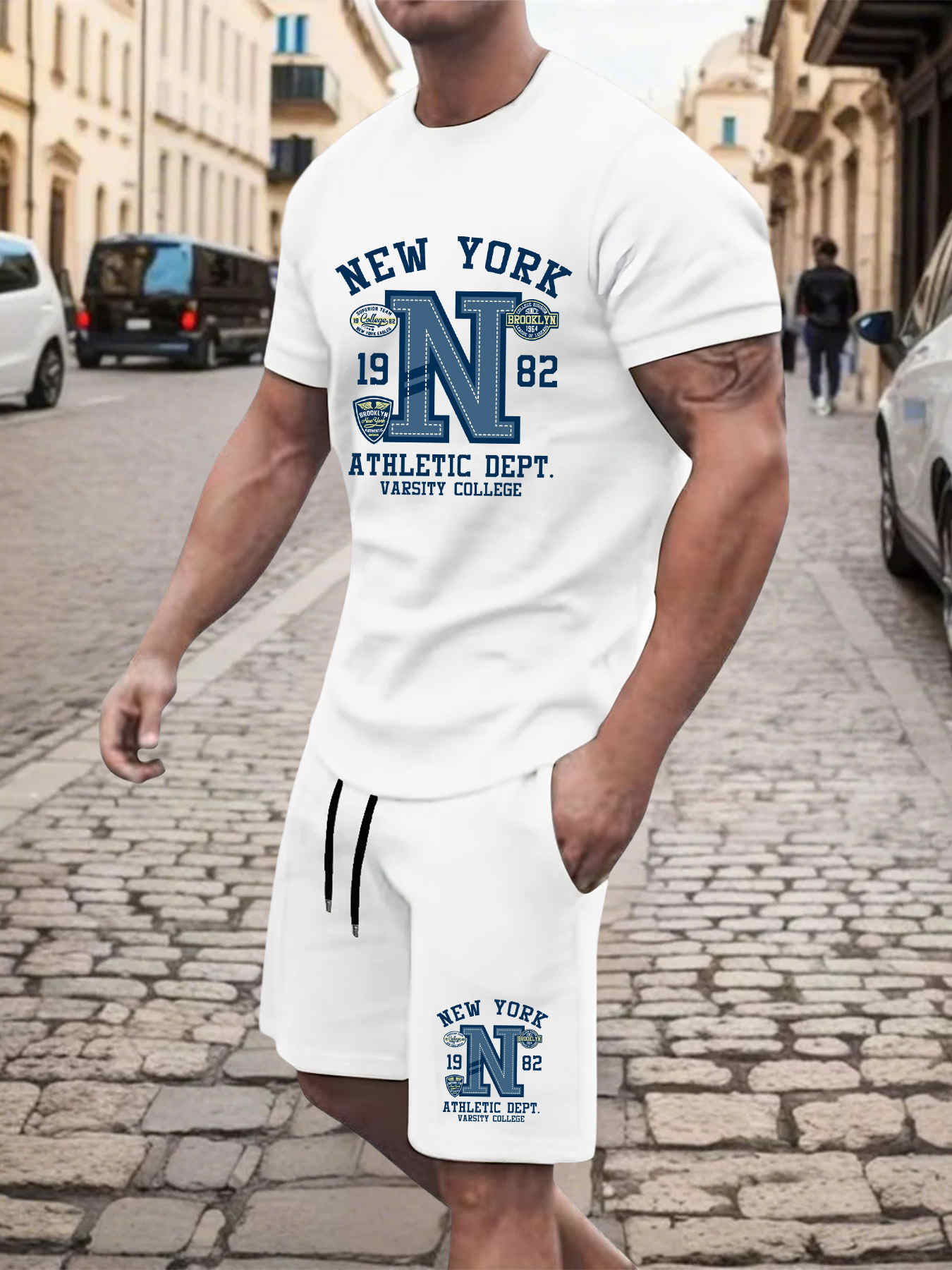 2025 New Summer Mens Set High  - Street Fashion New York 2025 avis et prix