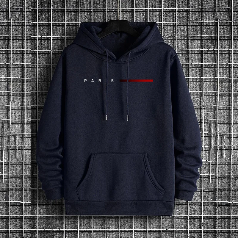 Trendy Mens Hooded Sweatshirt  - Street Fashion Paris 2025 avis et prix