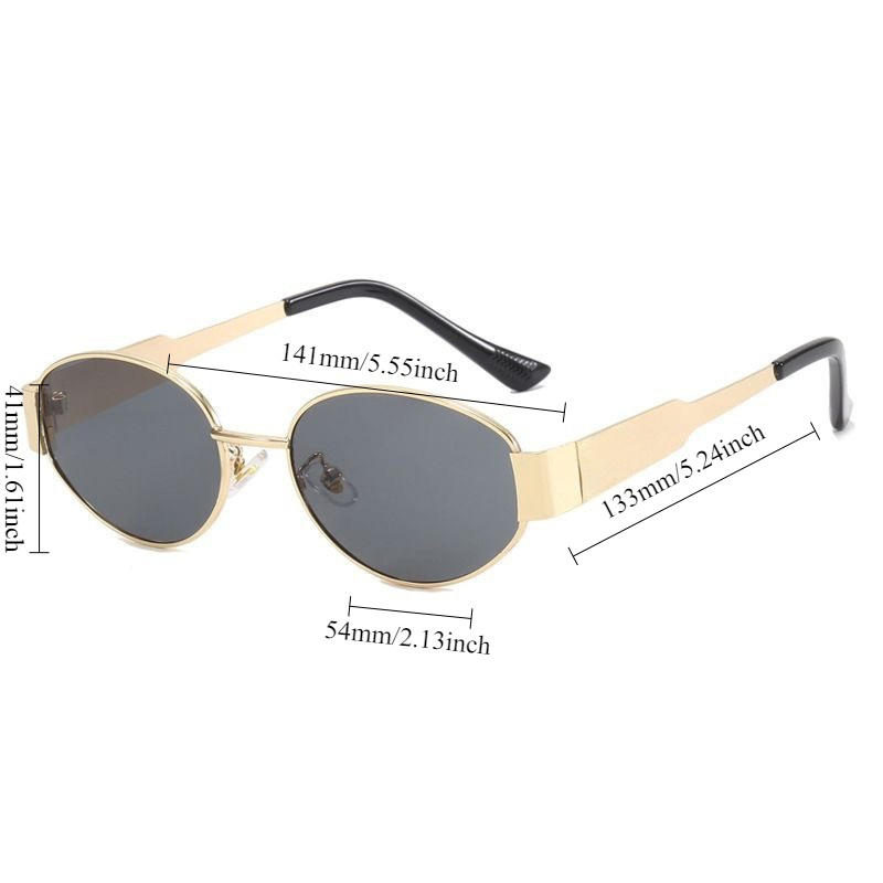 Sunglasses Fashion Oval Sungla - Street Fashion Shoot avis et prix