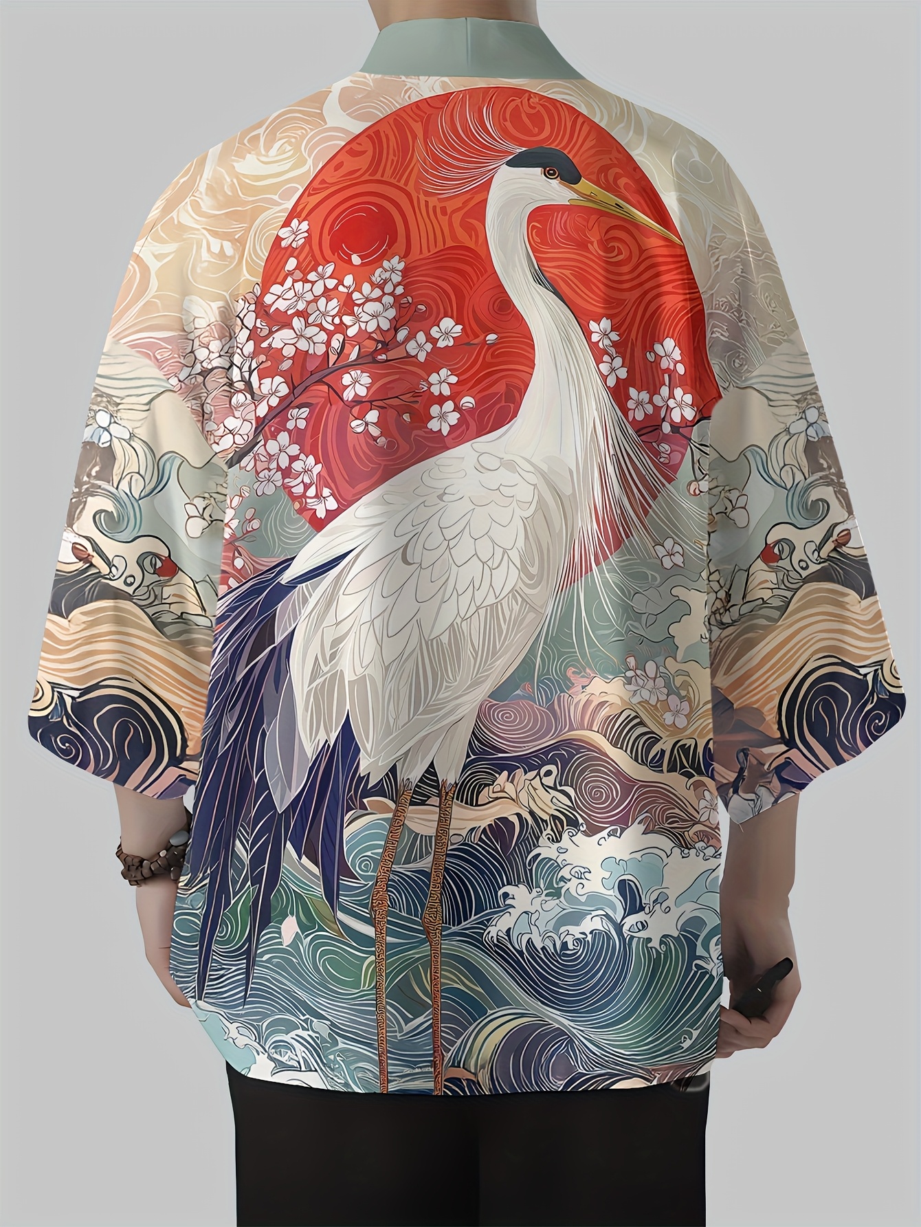 2026 Summer Men's Kimono 3D Pr - Street Fashion Kimono avis et prix