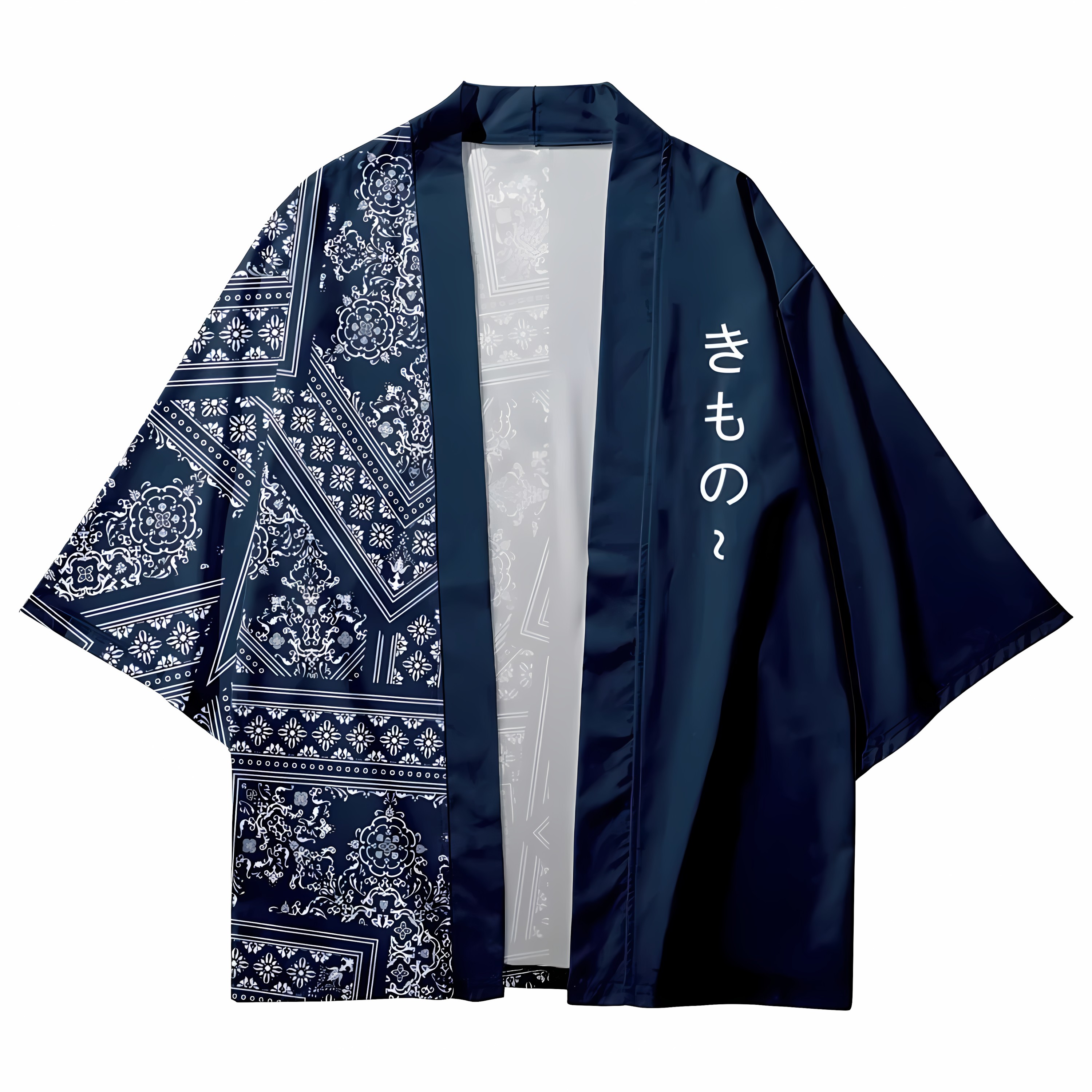 2026 Summer New Men's Kimono w - Street Fashion Kimono avis et prix