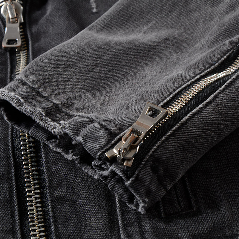 Sokotoo Men's zippers black de - Distressed Jean Rip avis et prix