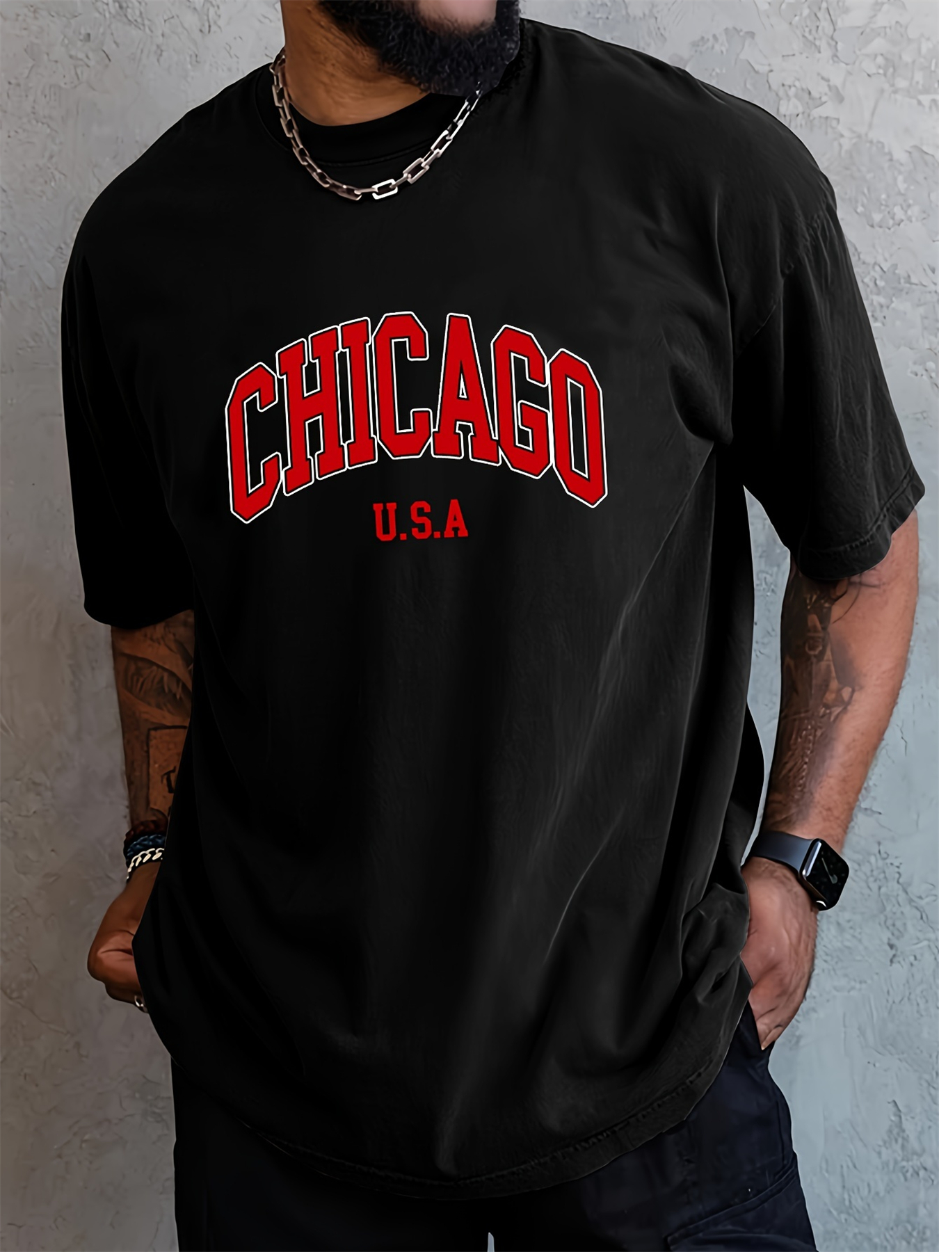 Men's summer 100 cotton fashio - Street Fashion Chicago avis et prix
