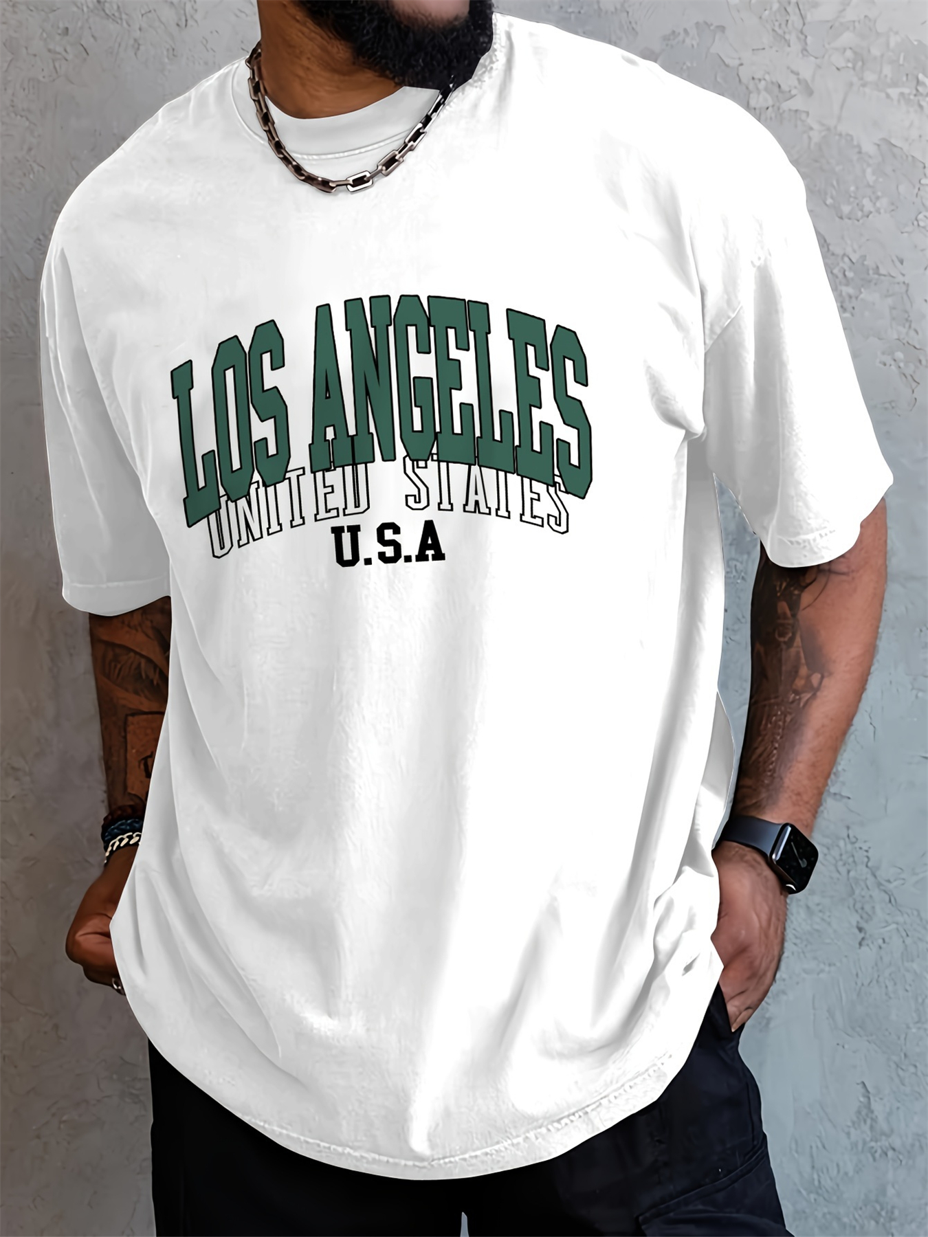 Men's summer 100 cotton fashio - Street Fashion Chicago avis et prix