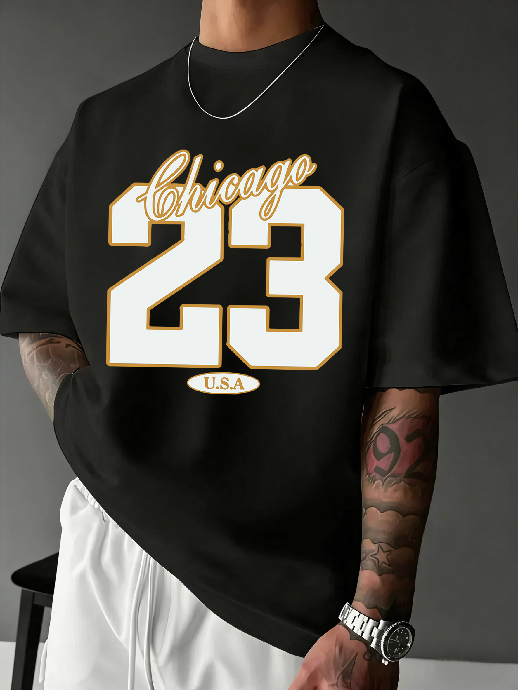 Chicago Usa Number 23 Print Me - Street Fashion Chicago avis et prix