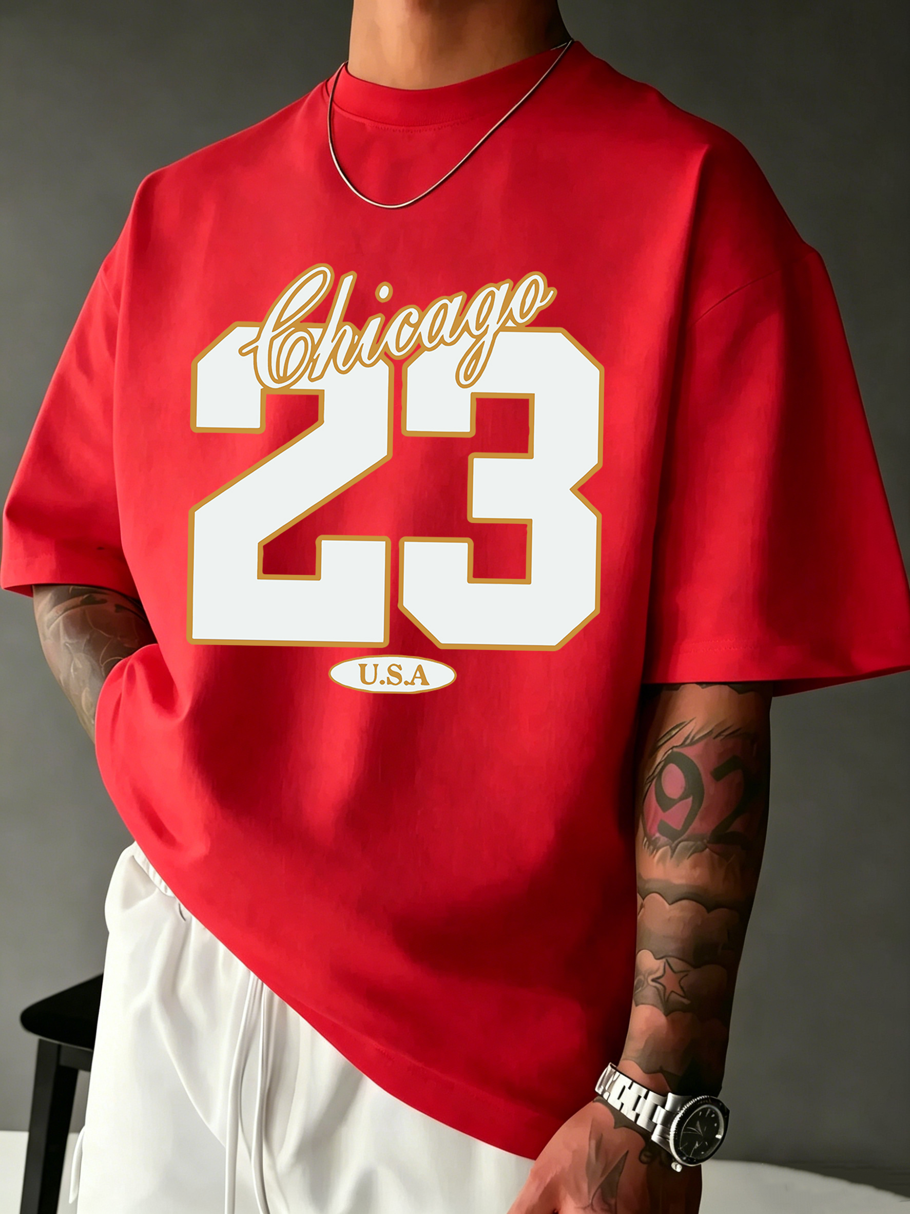 Chicago Usa Number 23 Print Me - Street Fashion Chicago avis et prix