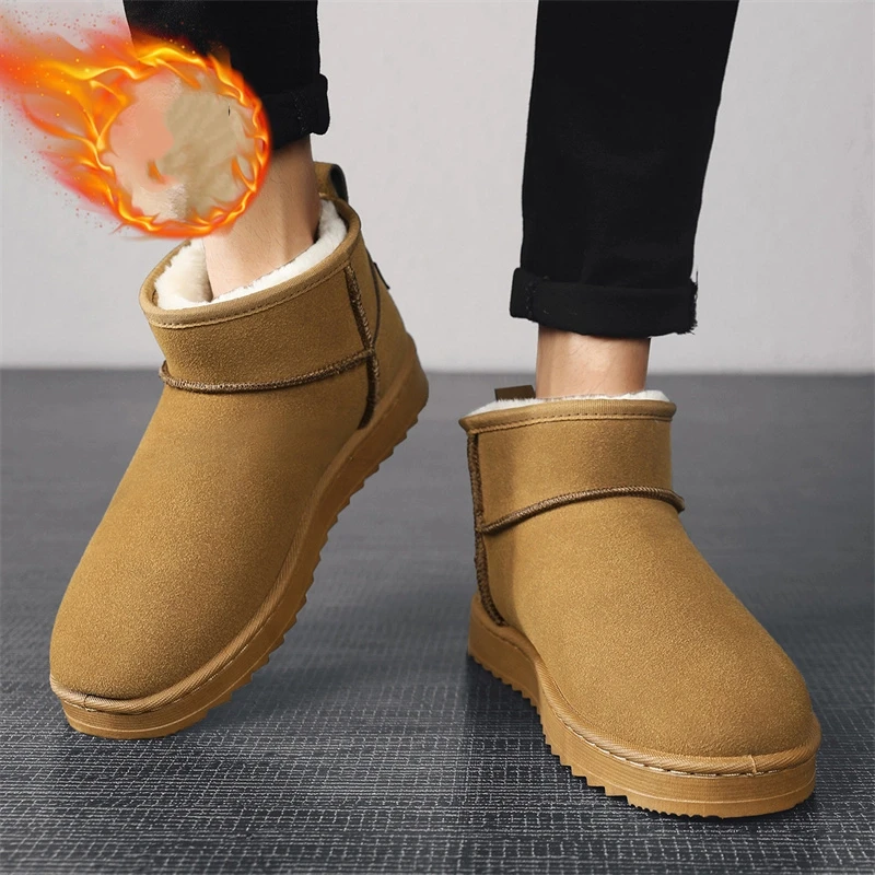 New Brown Suede Mini Boots for - Street Fashion Brand avis et prix