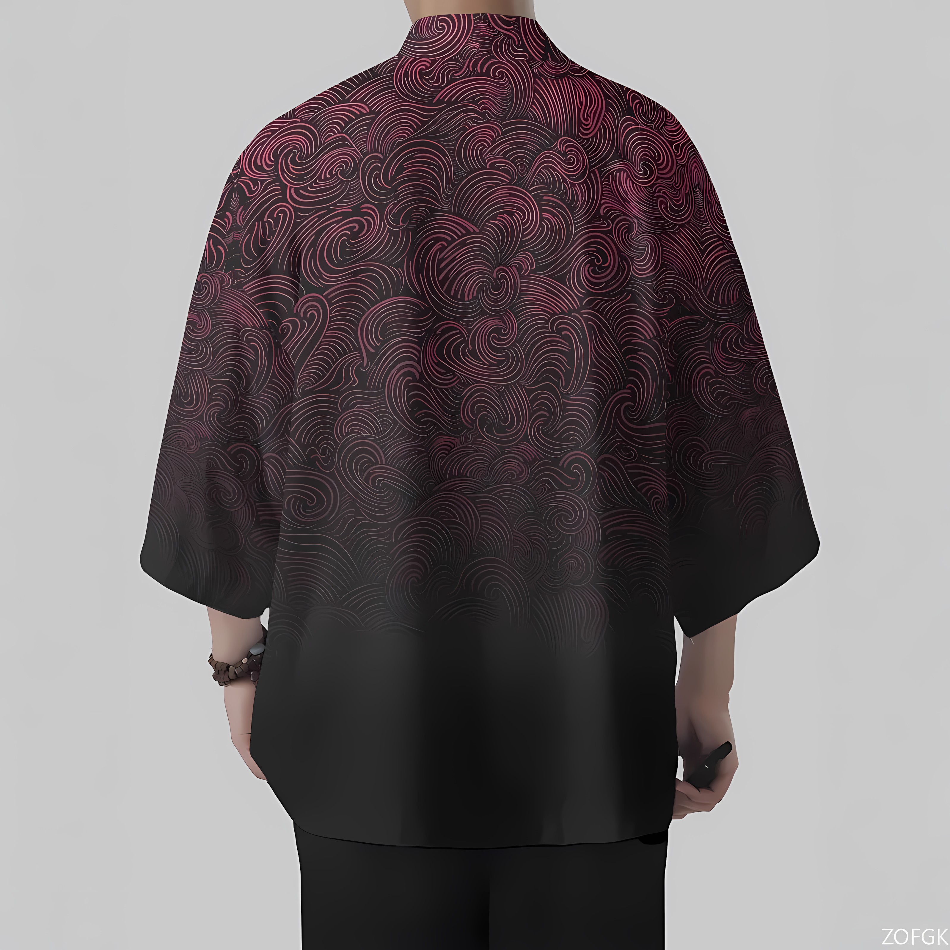 2026 Summer New Men's Kimono w - Street Fashion Kimono avis et prix