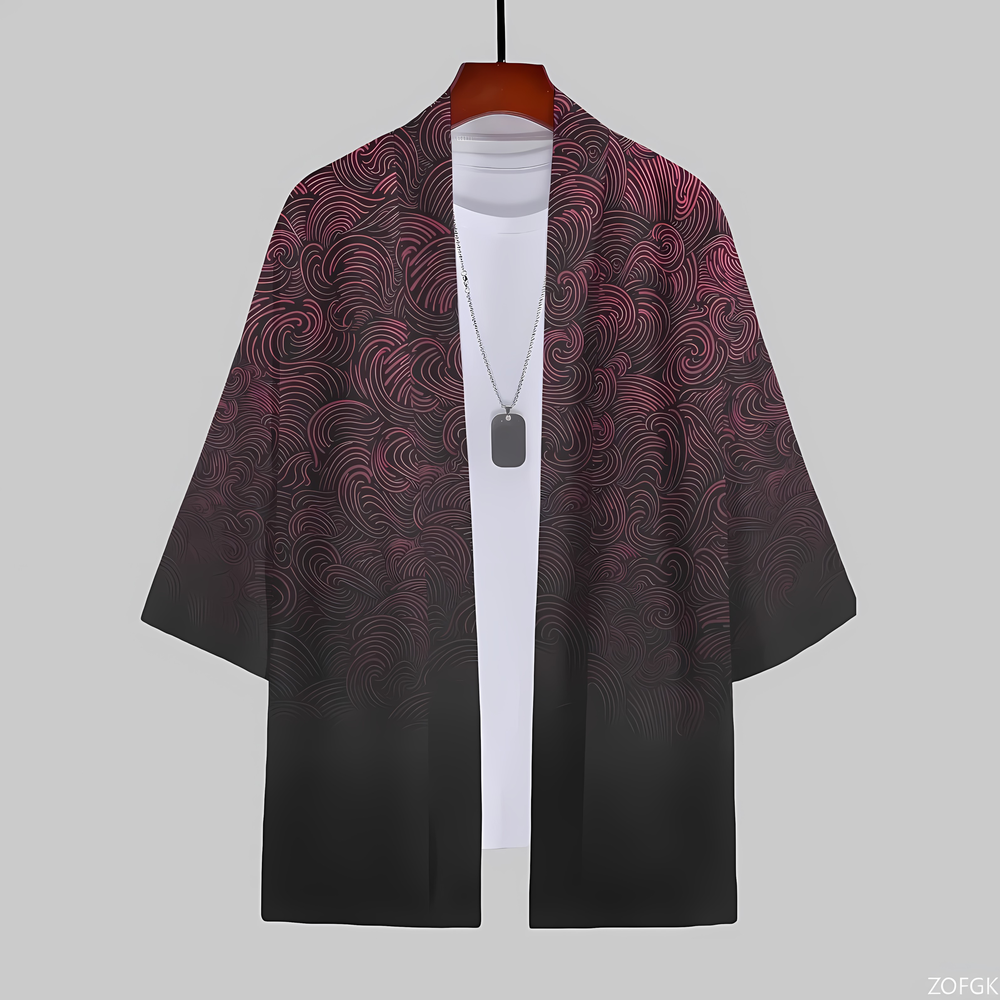 2026 Summer New Men's Kimono w - Street Fashion Kimono avis et prix