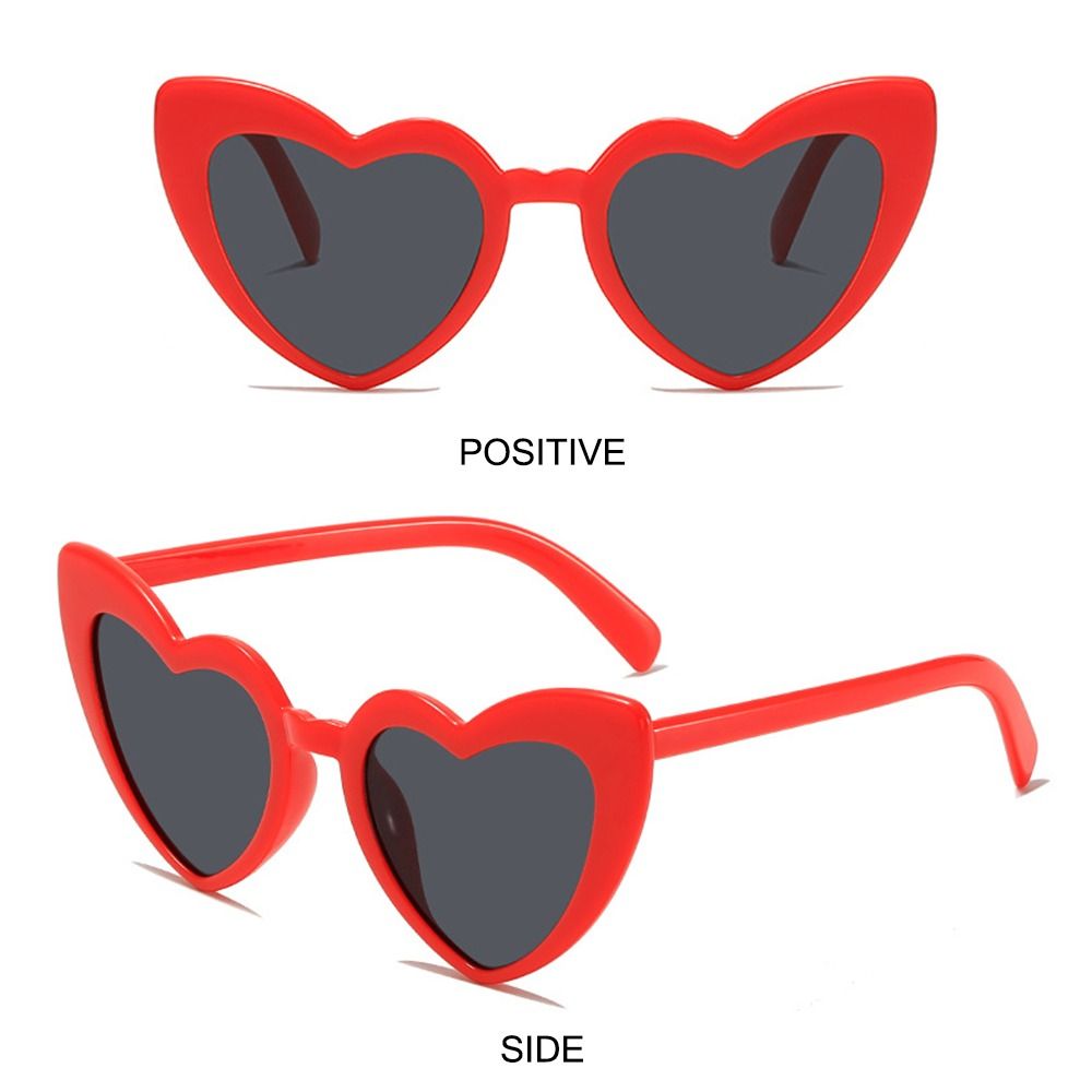 Heart-Shaped Sunglasses Vintag - Street Fashion Shoot avis et prix