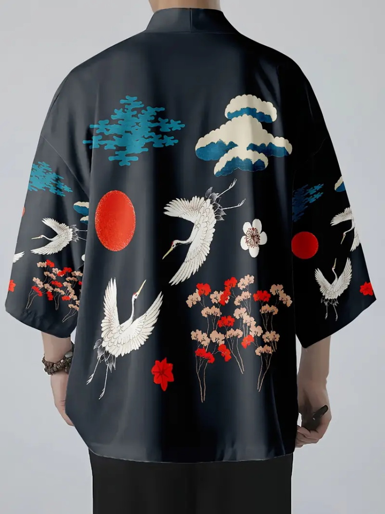 Men's Fashion Japanese Summer  - Street Fashion Kimono avis et prix