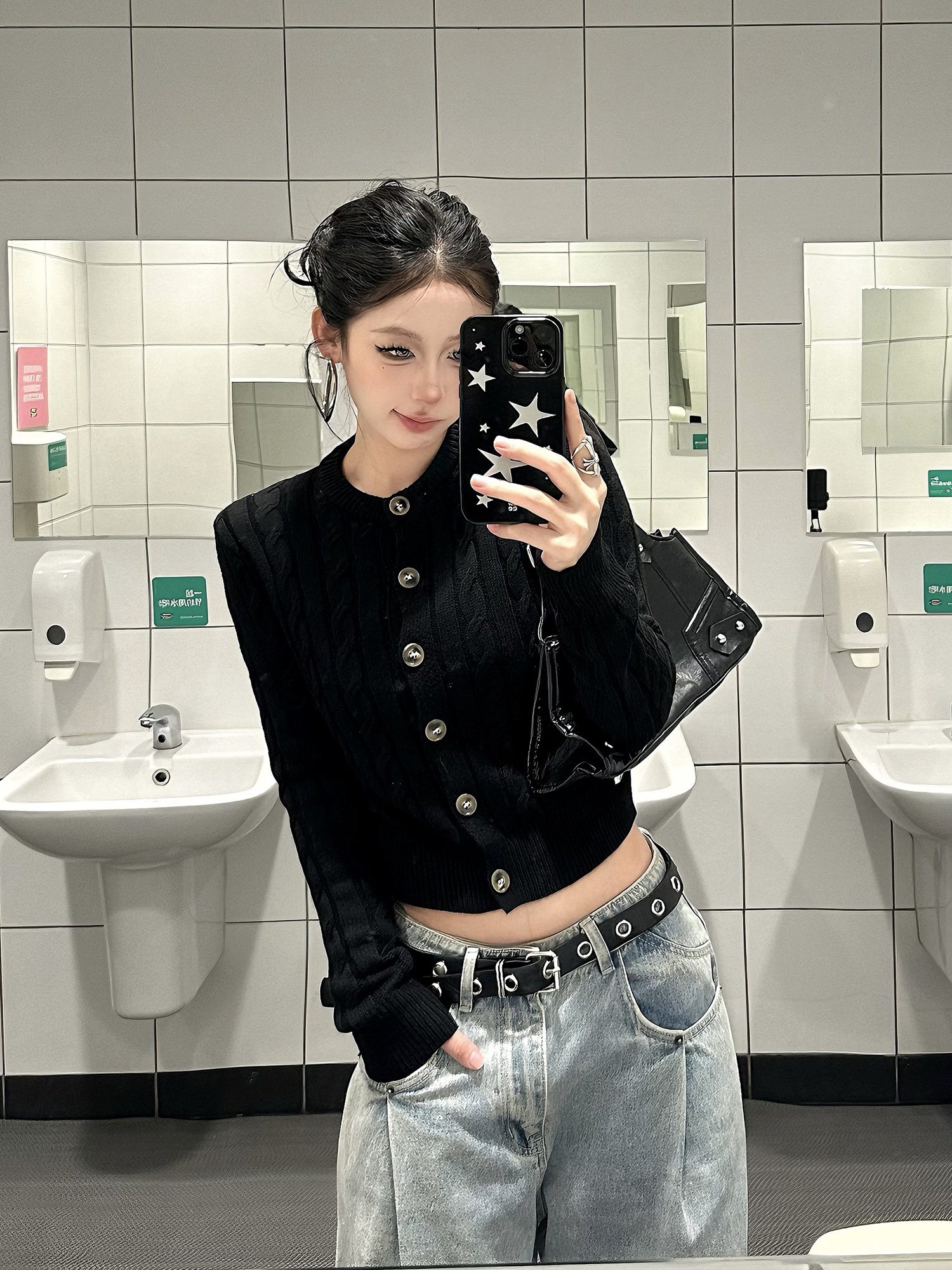 Spring New Style Black Knitted - Street Fashion Brand avis et prix