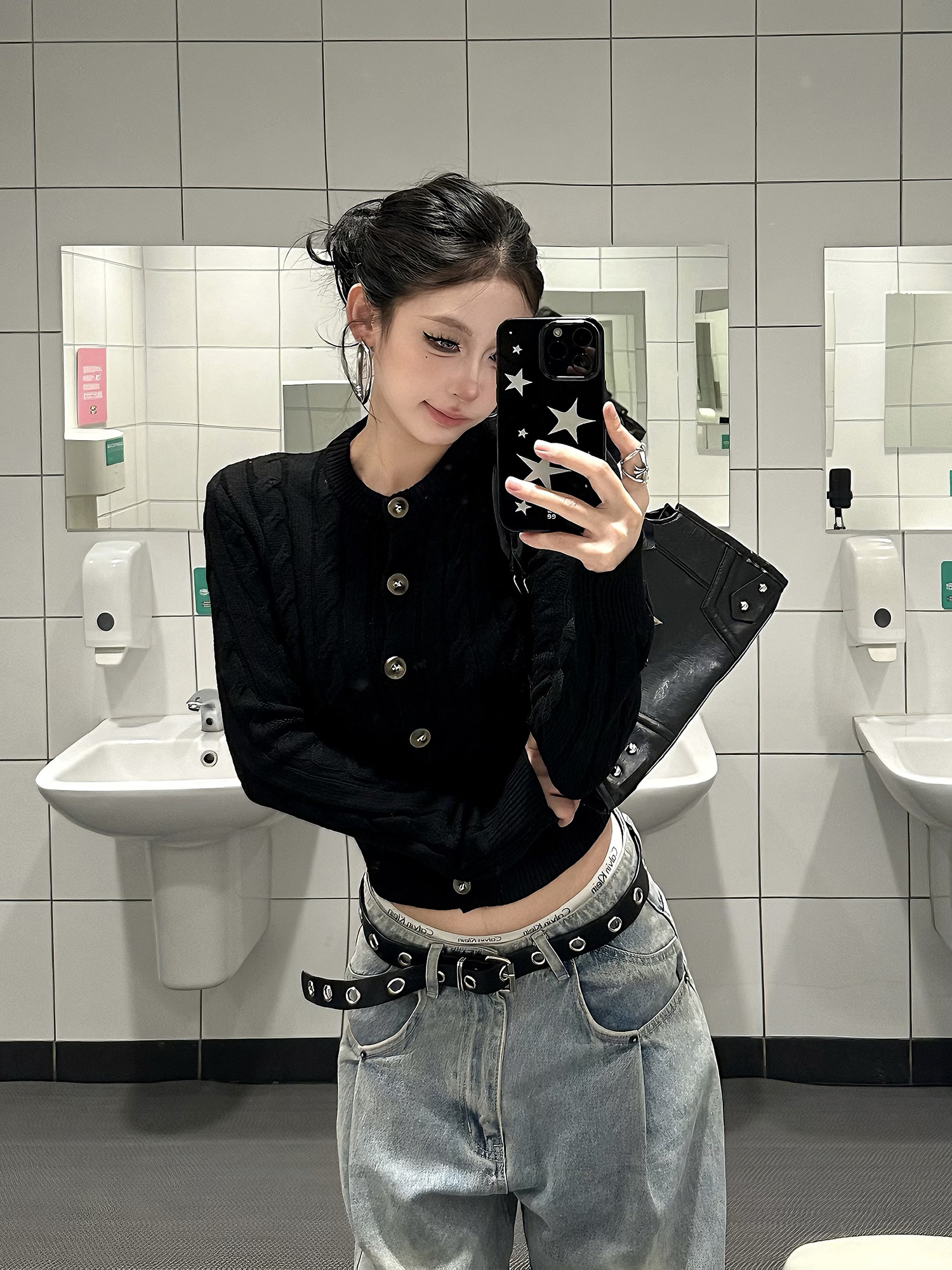 Spring New Style Black Knitted - Street Fashion Brand avis et prix