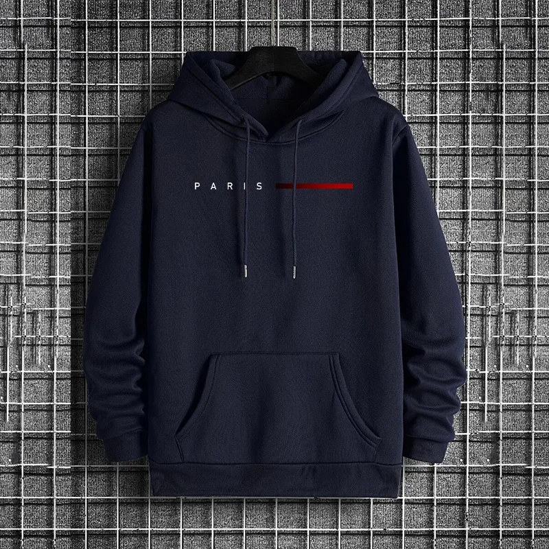 Trendy Mens Hooded Sweatshirt  - Street Fashion Paris 2025 avis et prix