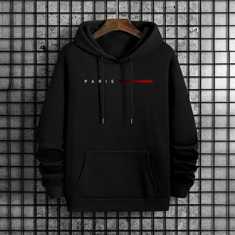 Trendy Mens Hooded Sweatshirt  - Street Fashion Paris 2025 avis et prix