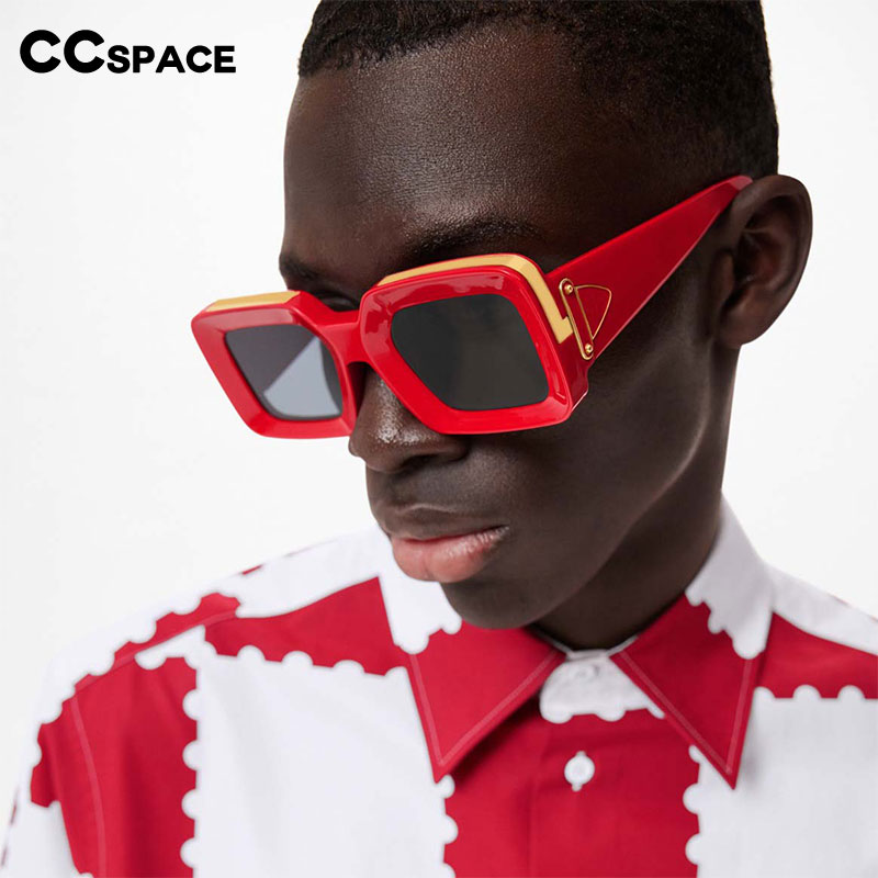 54333 Rectangle Brand Sunglass - Street Fashion Shoot avis et prix
