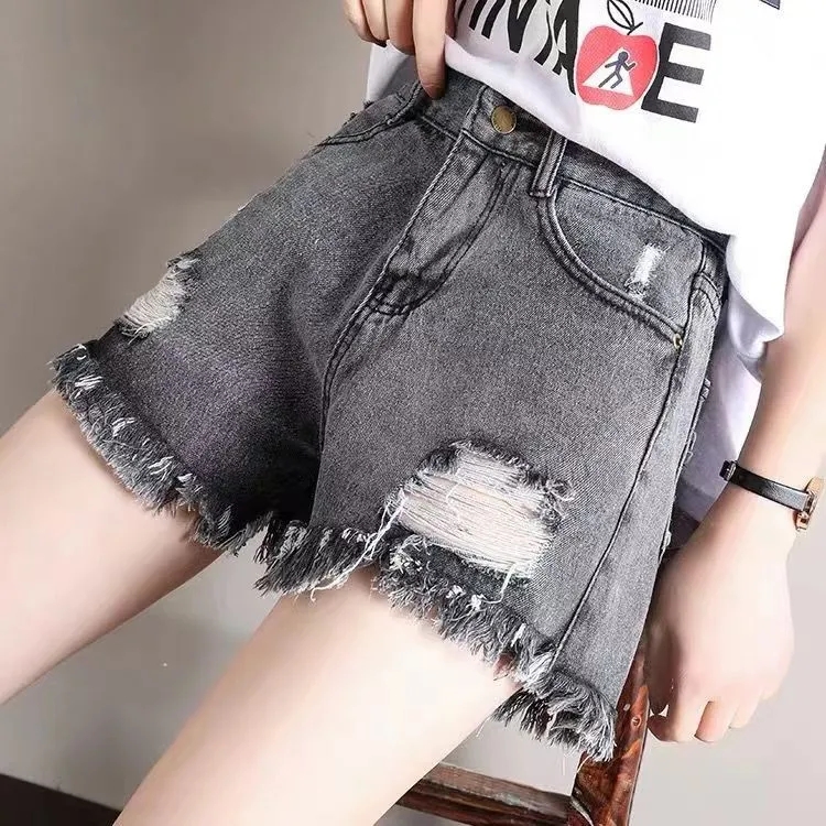 Women Light Wash High Waist De - Distressed Jean Rip avis et prix